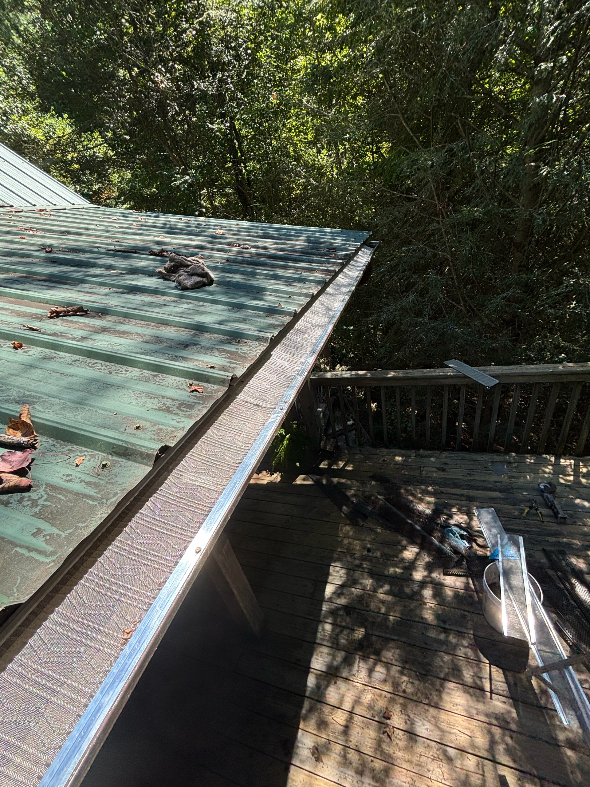 Blue Ridge Gutter Guard Project